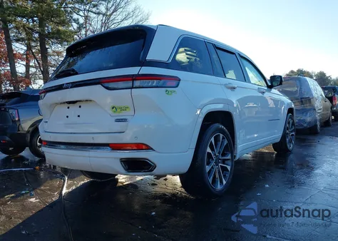 2022 Jeep Grand Cherokee 4Xe Overland 4X4 z USA, uszkodzony, nr VIN 1C4RJYD61N8758326